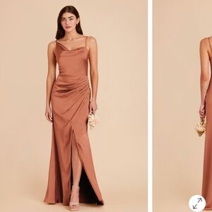 Birdy Grey Matte Satin Dress